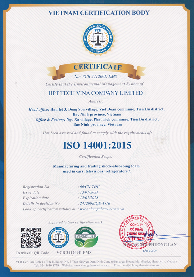  - Công Ty TNHH HPT Tech Vina